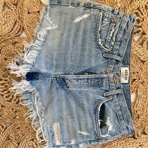 AGOLDE Parker denim shorts size 27